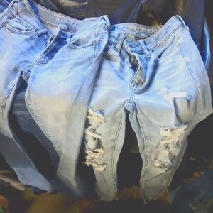 One pair 360 super stretch women's jeans